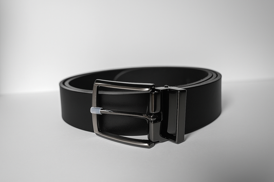 Ceinture en cuir personnalisable sans couture de finition